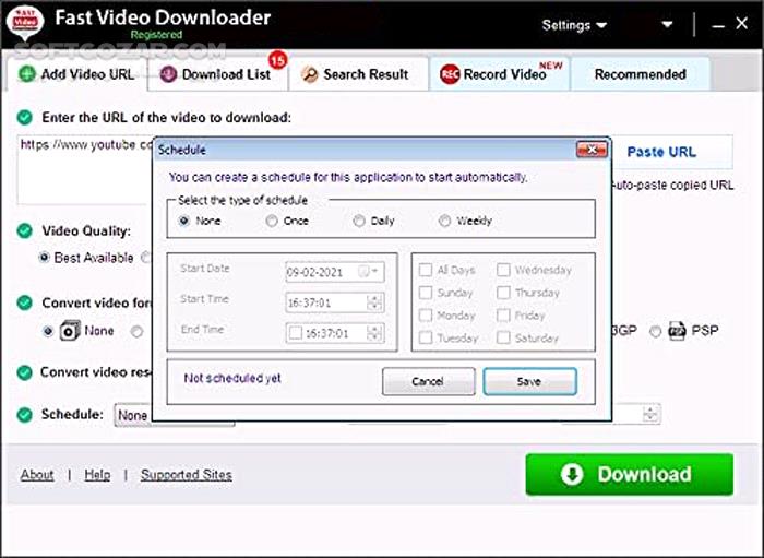 دانلود Fast Video Downloader 4.0.0.74 - دانلود دانلودکننده ویدئو از سایت ها - سافت گذر