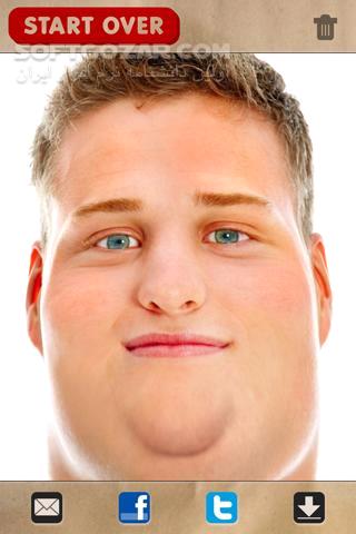 دانلود FatBooth 2.9 for Android +2.3 - دانلود چهره خود را چاق کنید! برای اندروید - سافت گذر