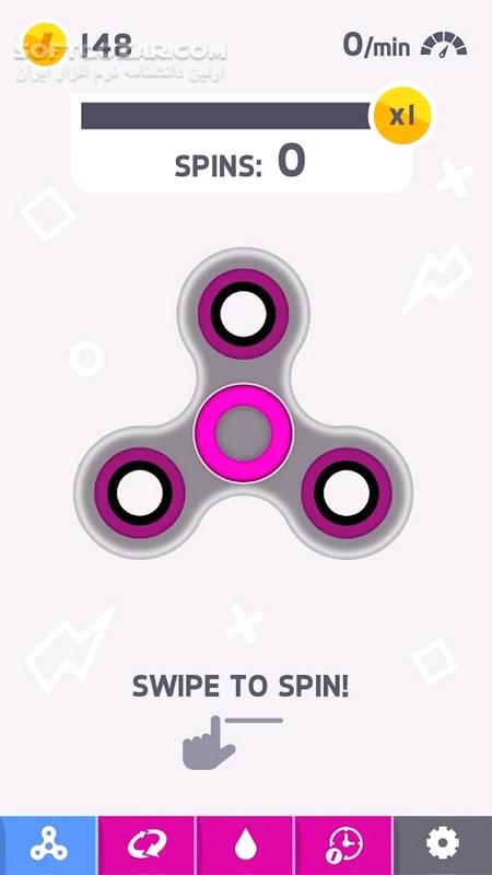 دانلود Fidget Spinner 1.3 for android +4.0.3 - دانلود اسپینر برای اندروید - سافت گذر