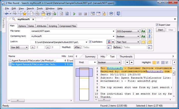 دانلود FileLocator Pro 2022 Build 3504 - دانلود جستجوی سریع فایل ها - سافت گذر