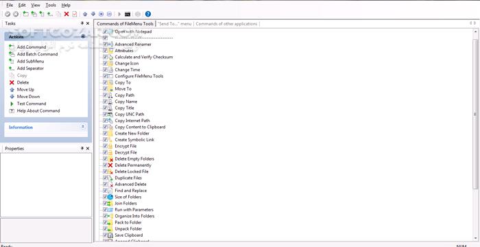 دانلود FileMenu Tools 8.4.3 - دانلود سفارشی سازی منوی راست کلیک ویندوز اکسپلورر - سافت گذر