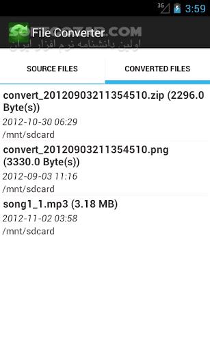 دانلود File Converter 5.0.12 for Android +2.1 - دانلود تبدیل کننده آنلاین قدرتمند برای اندروید - سافت گذر