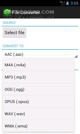دانلود File Converter 5.0.12 for Android +2.1 - دانلود تبدیل کننده آنلاین قدرتمند برای اندروید - سافت گذر