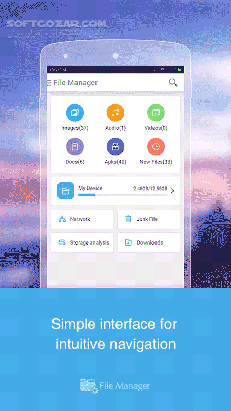 دانلود File Manager Premium 2.7.6 for Android +5.0 - دانلود مدیریت فایل برای اندروید - سافت گذر