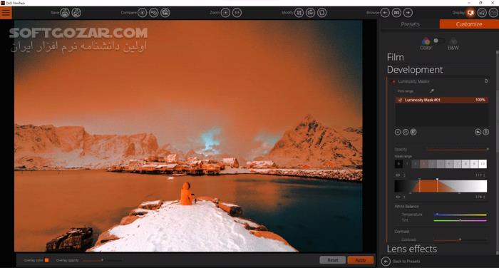 دانلود DxO FilmPack 8.11.0.896 (x64) (ویرایش عکس) با لینک مستقیم و کرک معتبر