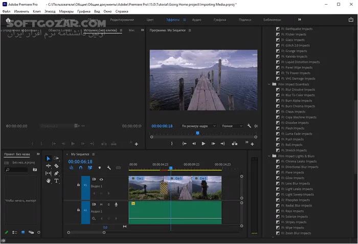 دانلود Film Impact Premium Video Effects 5.2.2 - دانلود افزونه پریمیر پرو - سافت گذر