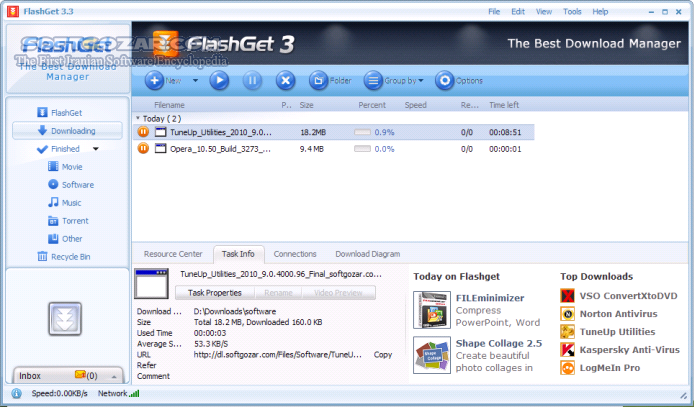 دانلود FlashGet 3.7.0.1220 Final - دانلود نرم‌افزار قدرتمند مدیریت دانلود خصوصا برای دانلود ازFTP - سافت گذر
