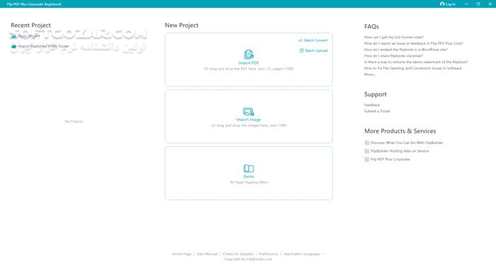 دانلود Flip PDF Plus Corporate 7.9.39 - دانلود تبدیل پی‌دی‌اف به فلیپ‌بوک - سافت گذر