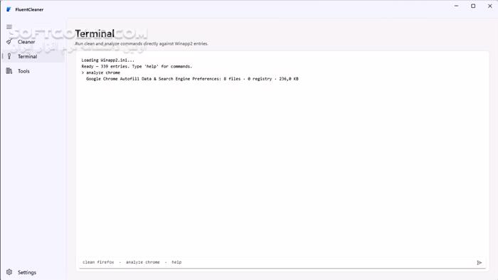 دانلود FluentCleaner v26.07.03 - دانلود پاکسازی و بهینه‌سازی ویندوز - سافت گذر