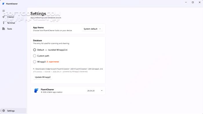دانلود FluentCleaner v26.07.03 - دانلود پاکسازی و بهینه‌سازی ویندوز - سافت گذر