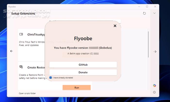 دانلود Flyoobe (Flyby11) 1.2.152 - دانلود رفع محدودیت‌های نصب ویندوز 11 - سافت گذر