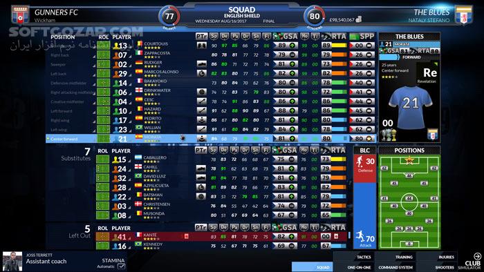 دانلود Football Club Simulator 18 - دانلود بازی مدیریت فوتبال - سافت گذر