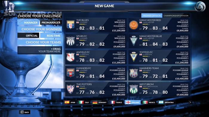 دانلود Football Club Simulator 20 - دانلود بازی مدیریت فوتبال - سافت گذر