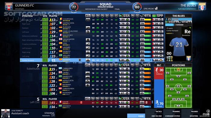 دانلود Football Club Simulator 20 - دانلود بازی مدیریت فوتبال - سافت گذر