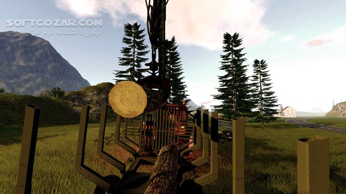 دانلود Forestry 2017 - The Simulation - دانلود بازی شبیه‌ساز چوب‌بُری در جنگل 2017 - سافت گذر