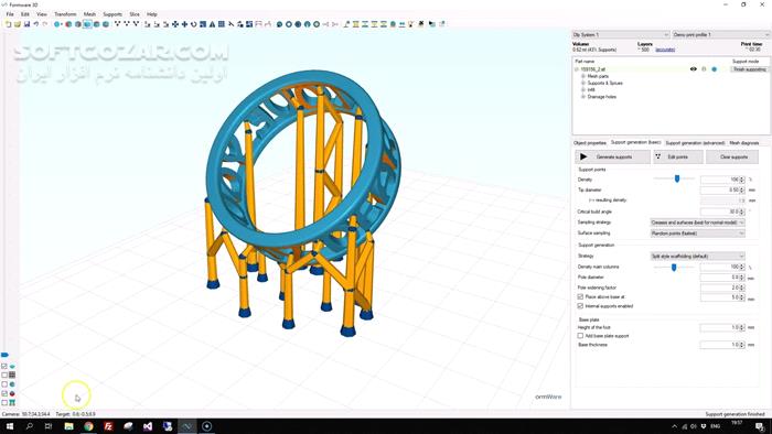 دانلود Formware 3D Slicer 1.1.8.9 (x64) - دانلود پرینت سه بعدی - سافت گذر