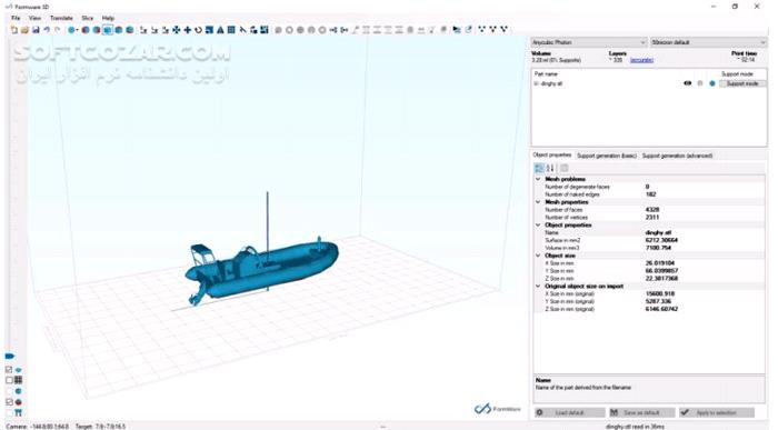 دانلود Formware 3D Slicer 1.1.8.9 (x64) - دانلود پرینت سه بعدی - سافت گذر
