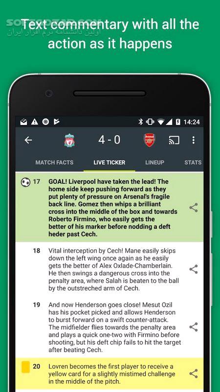 دانلود FotMob 191.11768.20240620 For Android +5.0 - دانلود نتایج فوتبال اندروید برای اندروید - سافت گذر