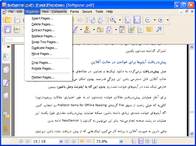 دانلود Foxit PDF Editor Pro ( PhantomPDF ) 2025.1.0.27937 / 13.1.7.23637 - دانلود ویرایش پی دی اف - سافت گذر