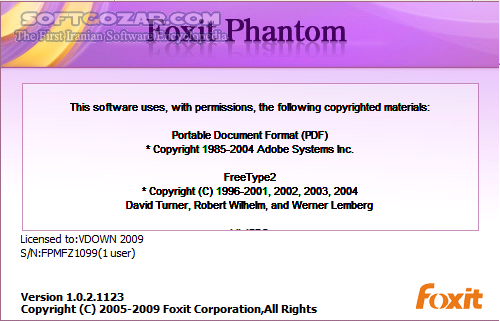 دانلود Foxit PDF Editor Pro ( PhantomPDF ) 2025.1.0.27937 / 13.1.7.23637 - دانلود ویرایش پی دی اف - سافت گذر