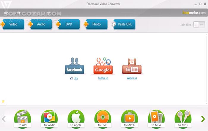 دانلود Freemake Video Converter 4.1.13.187 - دانلود تبدیل کننده فرمت ها - سافت گذر