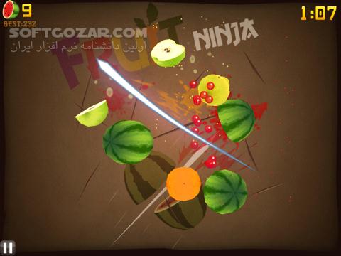 دانلود Fruit Ninja HD 1.6.1 - دانلود بازی نینجا و میوه های استوایی - سافت گذر