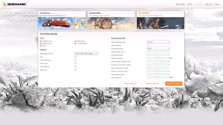 دانلود Futuremark 3DMark 2.21.7309 Advanced Professional - دانلود تست کارت گرافیک - سافت گذر