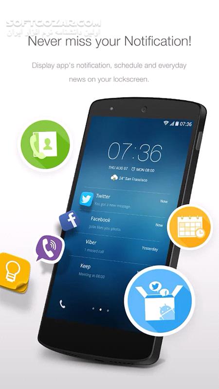 دانلود GO Locker 6.06 + 71 Theme for Android +4.0 - دانلود لاک اسکرین گو برای اندروید - سافت گذر