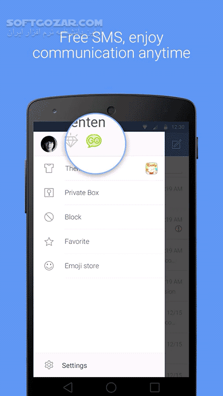 دانلود GO SMS Pro Premium 8.03 / Pro 7.88 for Android +1.6 - دانلود مدیریت اس ام اس برای اندروید - سافت گذر