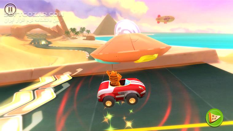 دانلود Garfield Kart - دانلود بازی ماشین سواری - سافت گذر