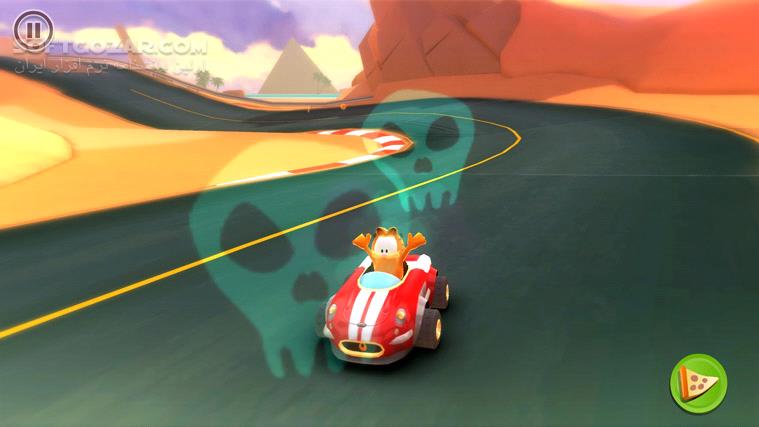 دانلود Garfield Kart - دانلود بازی ماشین سواری - سافت گذر