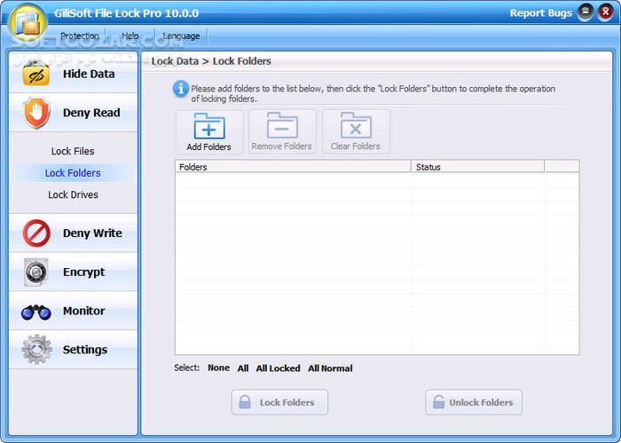 دانلود GiliSoft File Lock Pro 13.7 - دانلود ژیلی سافت فایل لاک - سافت گذر