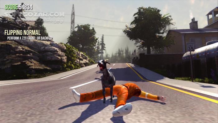 دانلود Goat Simulator - GOATY Edition + Waste of Space - دانلود بازی شبیه ساز برای کامپیوتر - سافت گذر