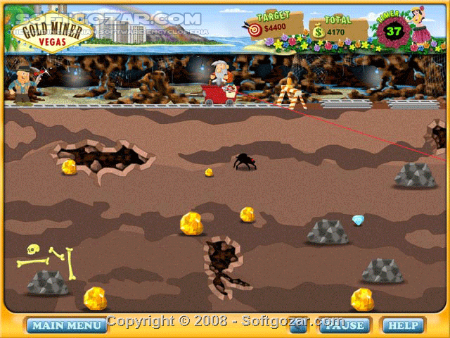 دانلود GoldMiner Vegas - Full Version - دانلود بازی معدنچی معادن طلا - سافت گذر