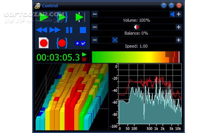 دانلود GoldWave 7.03 (x64) + Portable - دانلود ویرایش صدا - سافت گذر