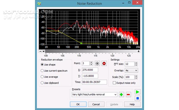 دانلود GoldWave 7.03 (x64) + Portable - دانلود ویرایش صدا - سافت گذر