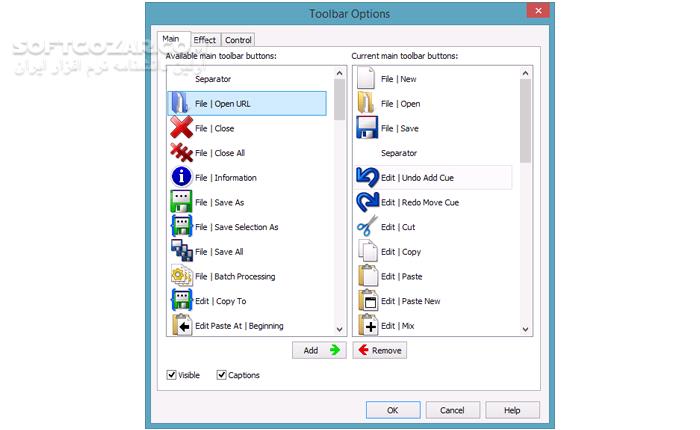 دانلود GoldWave 7.03 (x64) + Portable - دانلود ویرایش صدا - سافت گذر