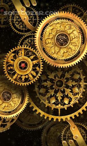 دانلود Gold clock world time HD 1.08 for Android - دانلود ساعت های زیبا با کیفیت بالا برای اندروید - سافت گذر