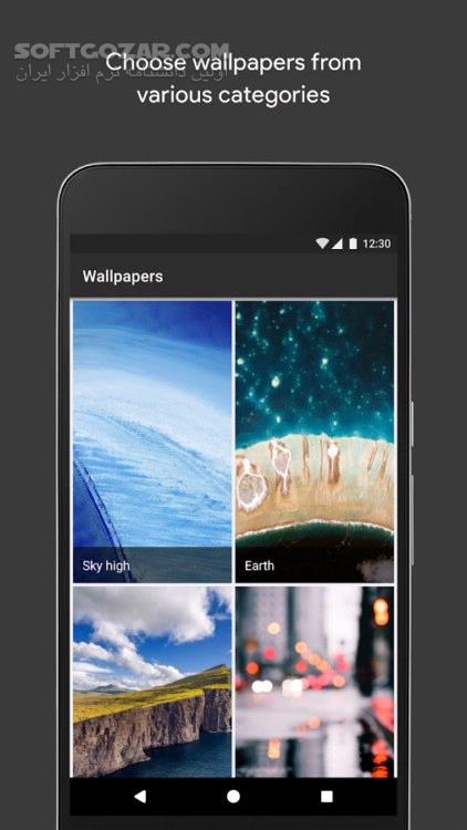 Google Wallpapers 1 3 169416333 for Android 4 1 تصاویر نرم افزار  - سافت گذر
