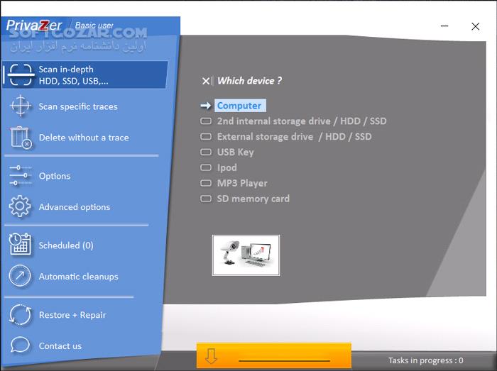 دانلود Goversoft Privazer 4.0.87 - دانلود پاک‌سازی عمیق سیستم و حفاظت از حریم خصوصی - سافت گذر