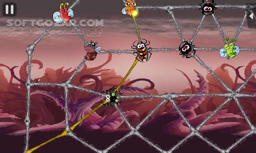 دانلود Greedy Spiders 1 v2.4 / 2 v1.4.3 for Android +2.3 - دانلود بازی عنکبوت گرسنه 1 و 2 برای اندروید - سافت گذر
