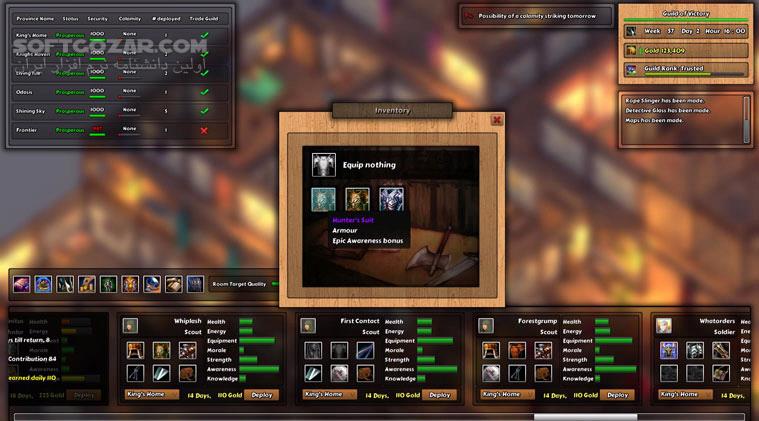 دانلود Guild Commander - دانلود بازی شبیه‌ساز مدیریت منابع - سافت گذر