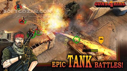 دانلود Guns 4 Hire 1.5 for Android +2.3 - دانلود بازی گروه مسلح برای اندروید - سافت گذر