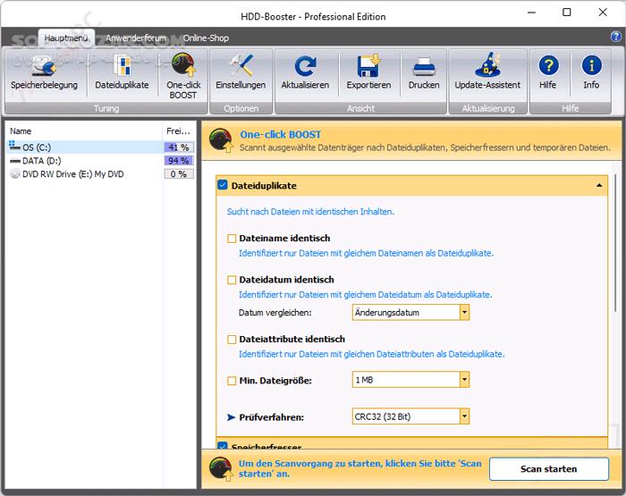 دانلود HDD-Booster Professional 2.004 - دانلود بهینه سازی هارد دیسک - سافت گذر