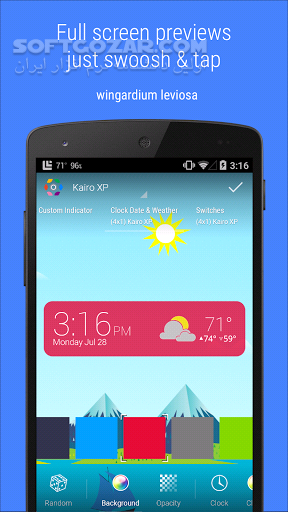 دانلود HD Widgets 4.4.1 for Android +4.0 - دانلود ویچت های اچ دی برای اندروید - سافت گذر
