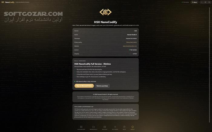 دانلود HSX NanoCodify AI 1.0.0 - دانلود برنامه‌نویسی با هوش مصنوعی - سافت گذر
