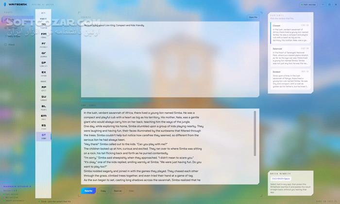دانلود HSX WriteDesk 1.0.1 (تولید متن با هوش مصنوعی) با لینک مستقیم و کرک معتبر