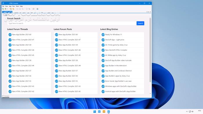 دانلود HTML Compiler 2024.6 (x64) - دانلود تبدیل صفحات وب به فایل‌های اجرایی - سافت گذر