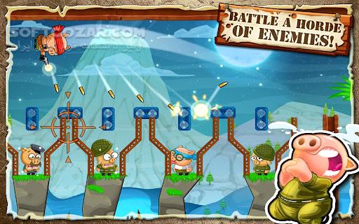 دانلود Hambo 1.1.8 for Android +2.1 - دانلود پاندا تیرانداز برای اندروید - سافت گذر