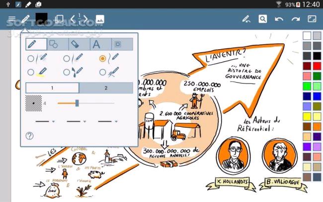 دانلود HandWrite Pro Note & Draw 4.8 for Android +4.1 - دانلود دست نویس برای اندروید - سافت گذر